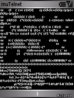 [測試]用muTelnet讓SP連上bbs/telnet