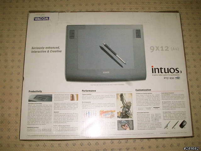 WACOM 繪圖板入手！感動中～