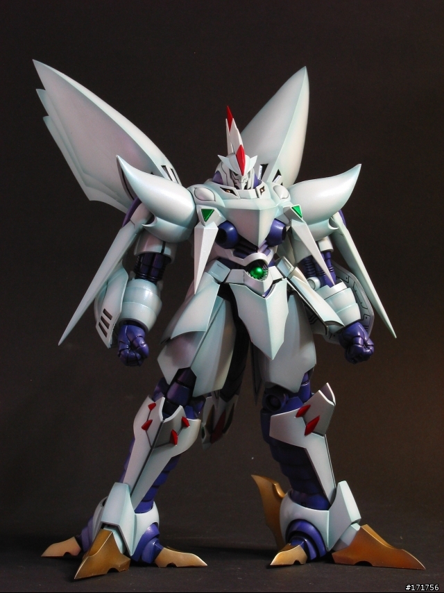 [高難度的逸品!?] 第十彈 風之魔裝機神 CYBASTER 模型製作