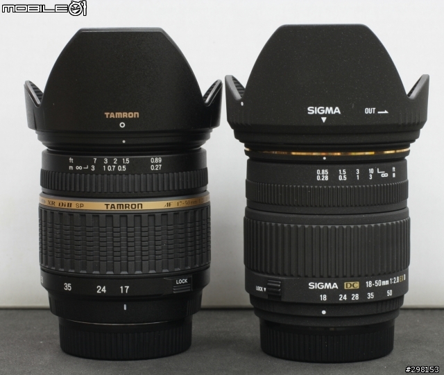 [不專業測試-3]SIGMA 18-50mm F2.8 vs Tamron 17~50mm F2.8 XR