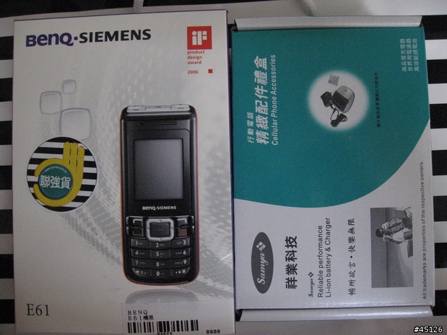 【分享】BenQSiemens E61 入手照片
