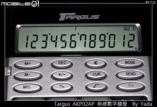 [分享]快意輸入，加減乘除~Targus 無線數字鍵盤