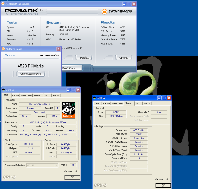 處理器價格戰火開端-AMD AM2 3500+超頻效能簡測