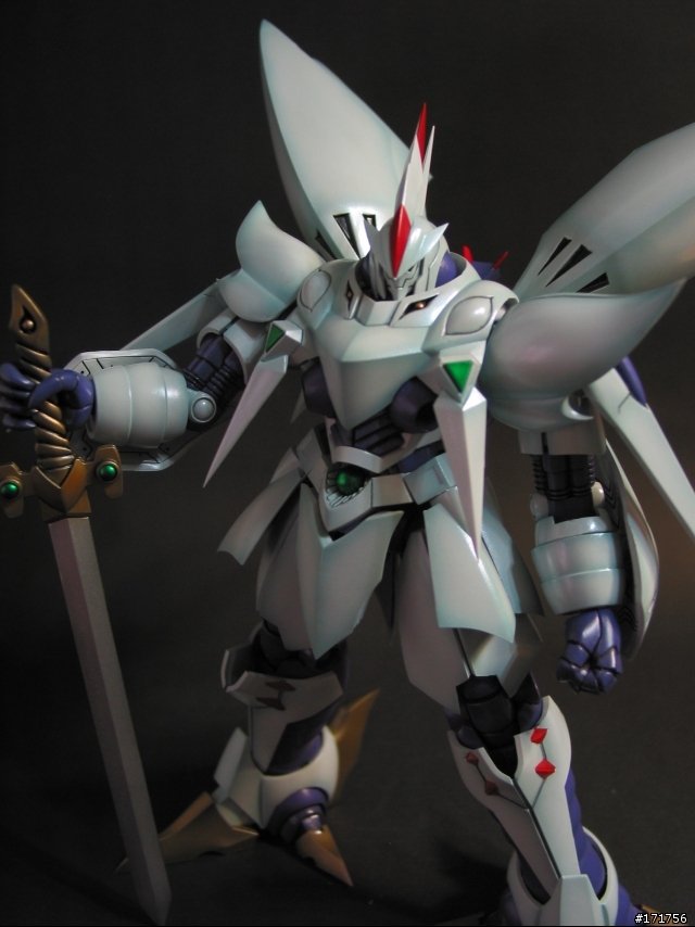 [高難度的逸品!?] 第十彈 風之魔裝機神 CYBASTER 模型製作