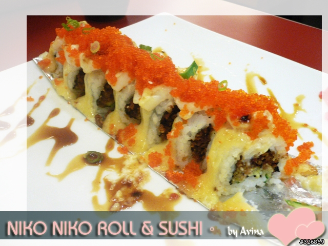 【美食分享】驚爆日式料理 NIKO NIKO ROLL & SUSHI 微笑尼可加州捲餐廳。