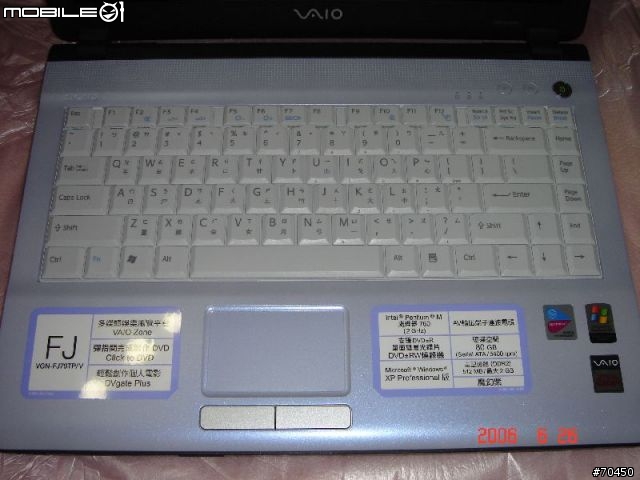 SONY VAIO VGN-FJ79TP  開箱分享照。新手分享，多見諒！