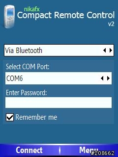 Compact Remote Control v2.0 [Smartphone Control PC By USB, Bluetooth, WiFi, GPRS]