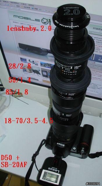 Lensbaby  移軸鏡頭F2.0 大光圈版