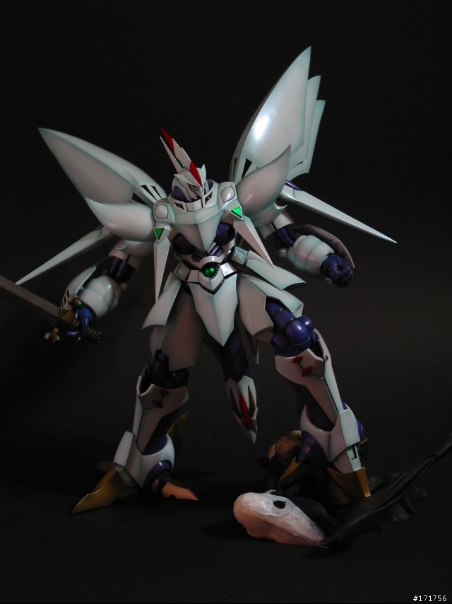 [高難度的逸品!?] 第十彈 風之魔裝機神 CYBASTER 模型製作