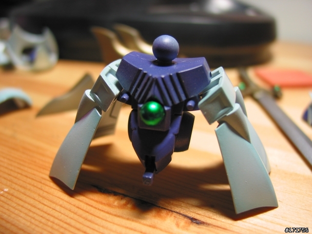 [高難度的逸品!?] 第十彈 風之魔裝機神 CYBASTER 模型製作