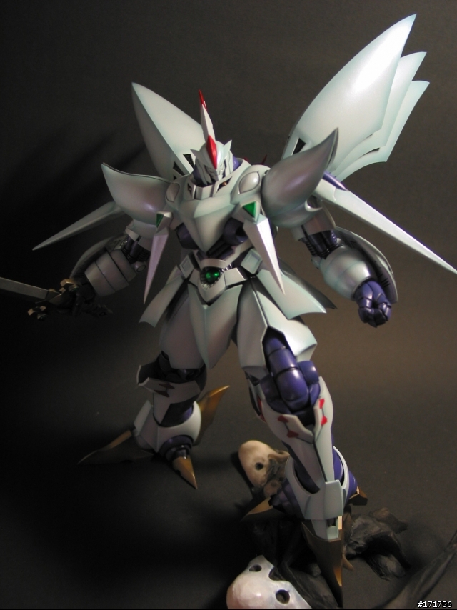 [高難度的逸品!?] 第十彈 風之魔裝機神 CYBASTER 模型製作