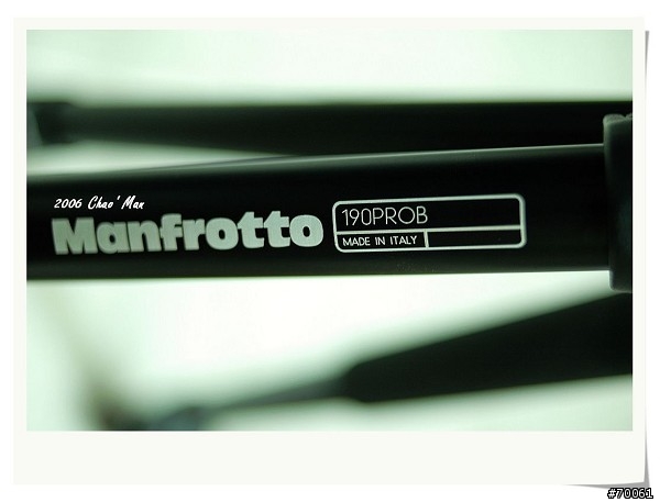 [分享] 我的第一隻manfrotto , 190ProB + 486RC2 圖解 特異功能