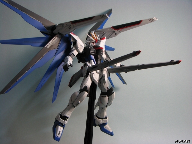 [高難度的逸品!?] 第九彈 1/100 MG Freedom Gundam 自由鋼彈修改版  模型製作