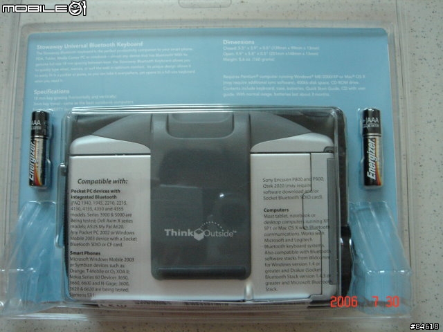 Think Outside 藍芽鍵盤