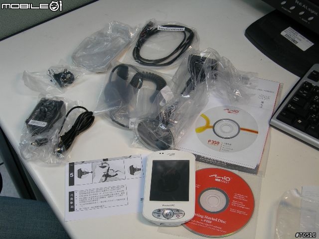 Mio P350 衛星導航系統 入手開箱照