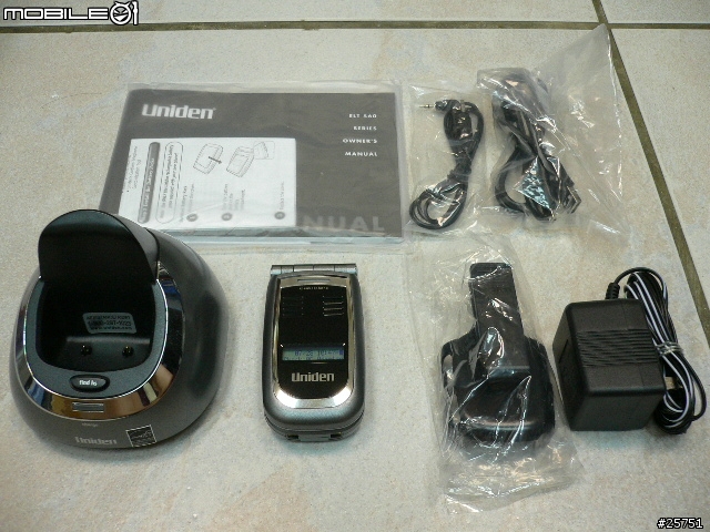 [分享][拆箱]市話還是手機? Uniden 5.8Ghz ELT560