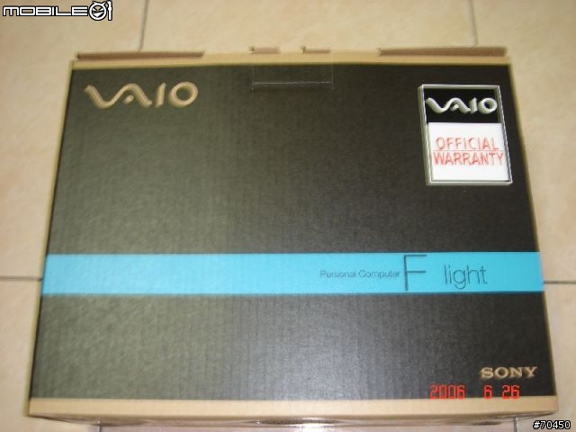 SONY VAIO VGN-FJ79TP  開箱分享照。新手分享，多見諒！