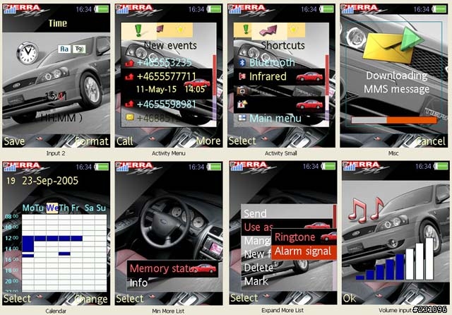 [K800i] SE K800i 中的 Ford Tierra Xt