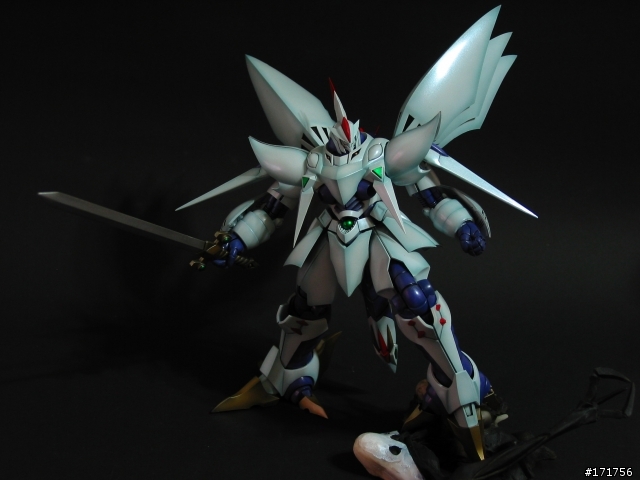 [高難度的逸品!?] 第十彈 風之魔裝機神 CYBASTER 模型製作