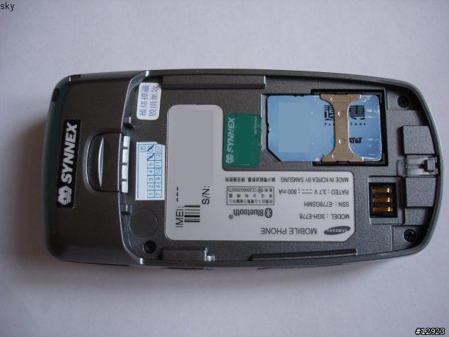 [分享] 冷門機 SAMSUNG E778