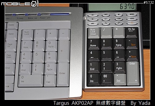 [分享]快意輸入，加減乘除~Targus 無線數字鍵盤