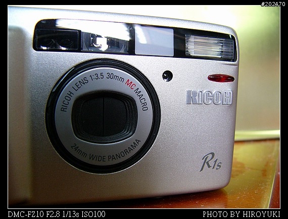 [非數位]有趣的隨身機—RICOH R1s