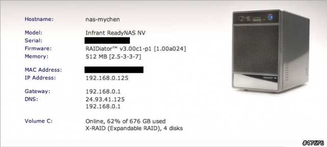 【火力全開】2TB NAS - INFRANT ReadyNAS NV