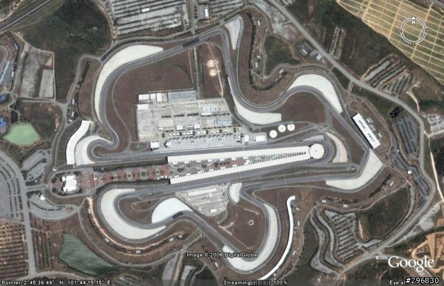 [分享]由太空看F1賽道的美