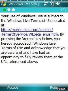 Windows Live Mobile for PocketPC