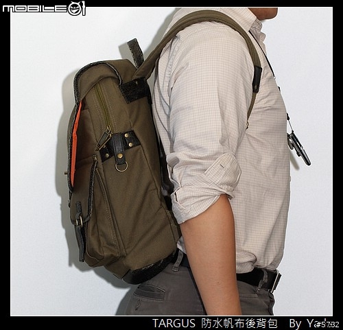 不只經典，超越現代～Targus 防水帆布後背包
