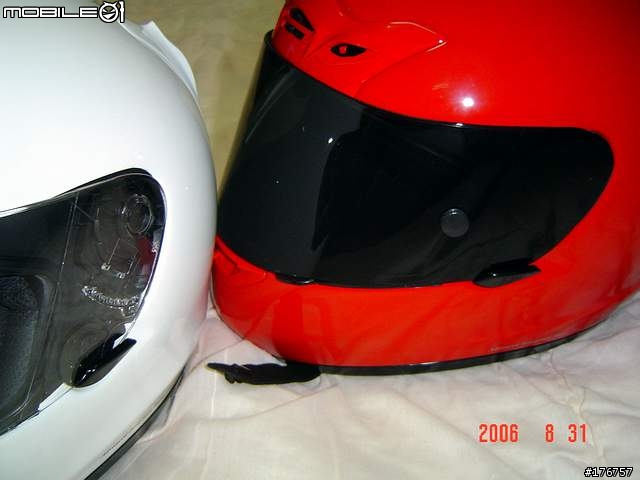 [分享]SHOEI 安全帽 X-11跟X-9的比較... XD