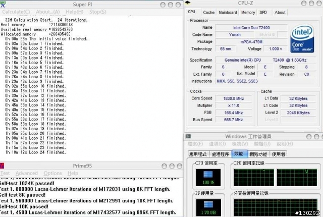 [分享] Macbook 1.83GHz 核心工作電壓可以降至 1.00V