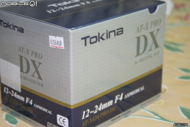 [開箱] 遲來的Tokina T124