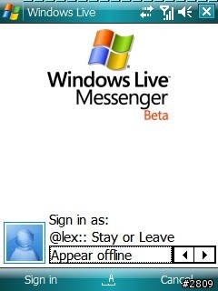 Windows Live Mobile for PocketPC