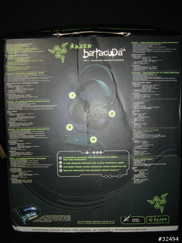 為遊戲而設計的耳機 --- Razer HP-1