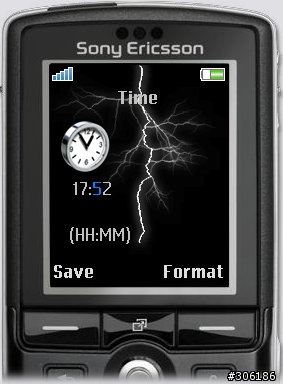 [K750i]Lightning閃電佈景主題_新增簡訊輸入防窺