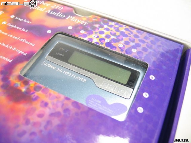 [分享]BENQ Joybee 210 MP3