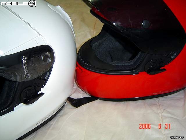 [分享]SHOEI 安全帽 X-11跟X-9的比較... XD