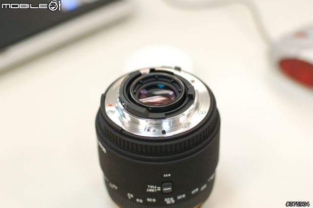 SIGMA 50MM 1:28 DG MACRO D for Nikon開盒圖