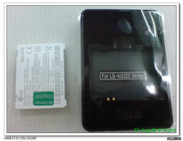 [簡易測試分享]超薄LG KG320巧克力機