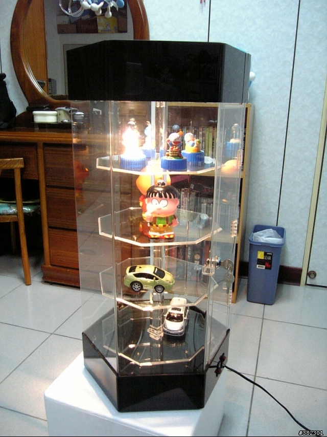 有機玻璃旋轉展示櫃