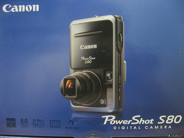 [心得分享]Canon PowerShot S80