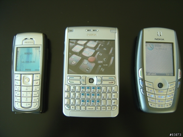My NOKIAs...6620 6230i E61