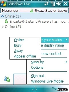 Windows Live Mobile for PocketPC