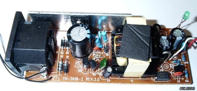 [拆殼]市售之IDE TO USB之電源變壓器品質好嗎?