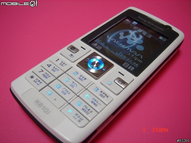 白色情迷‧SonyEricsson K610i