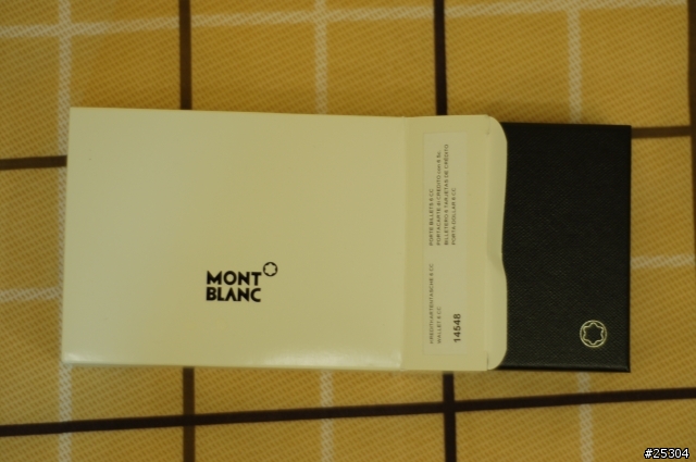 [分享]低調內斂的六芒星 - MONT BLANC MEISTERSTÜCK WALLET 6CC 六卡短夾