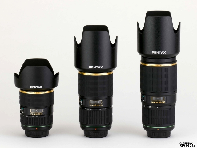 Pentax發表三支DA*鏡, 包含二支長焦鏡