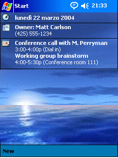 好酷的桌面...會動耶，真神奇...