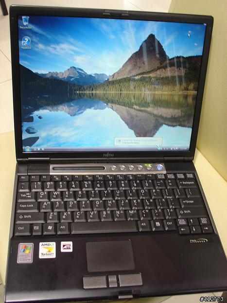 測試Visita in Fujitsu S2110...